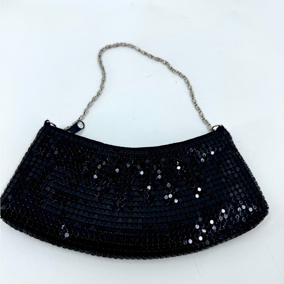 Sequins shimmering Mini Shoulder bag with chain Strap - Picture 1 of 7